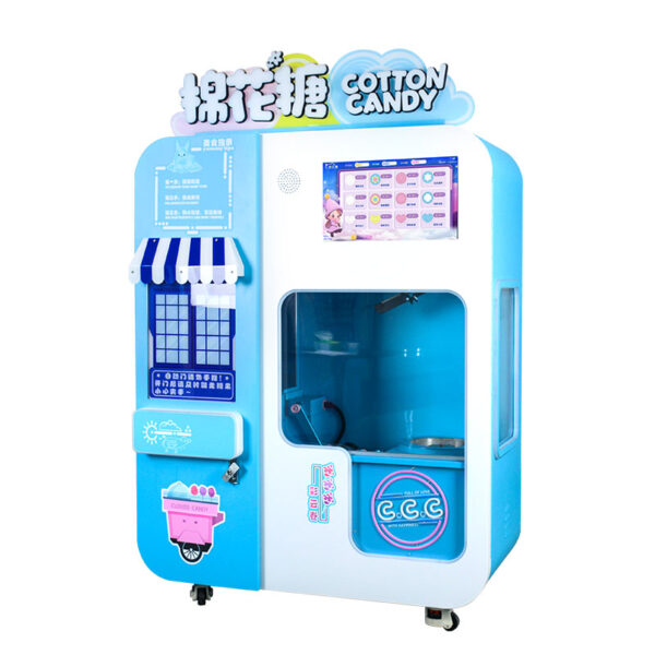 Automatic Cotton Candy Vending Machine