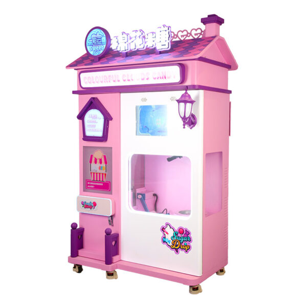 Automatic Cotton Candy Vending Machine