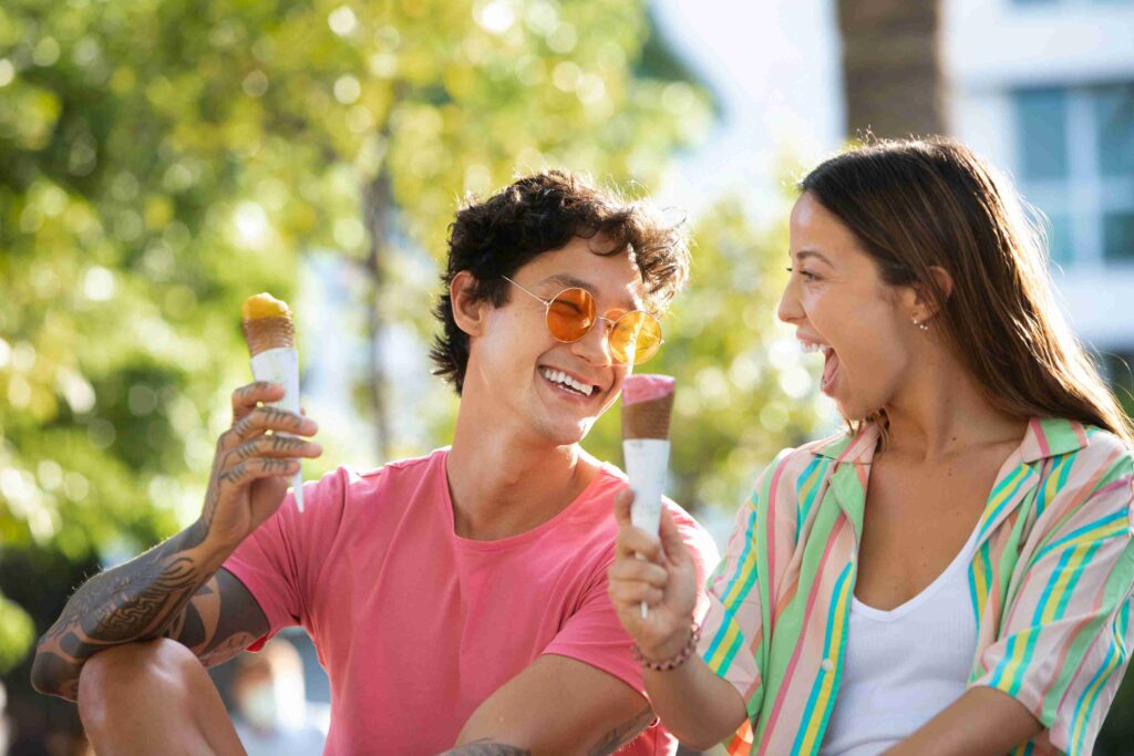 ice cream vending machine