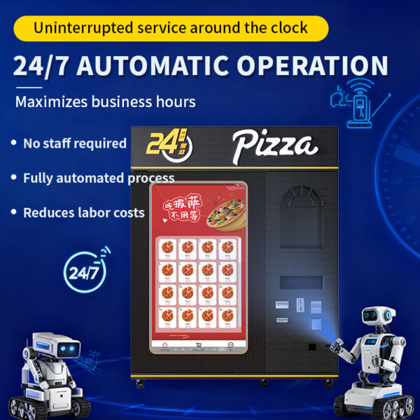 Caiyunjuan New Frozen Multi-functional Pizza Vending Machine - Image 3