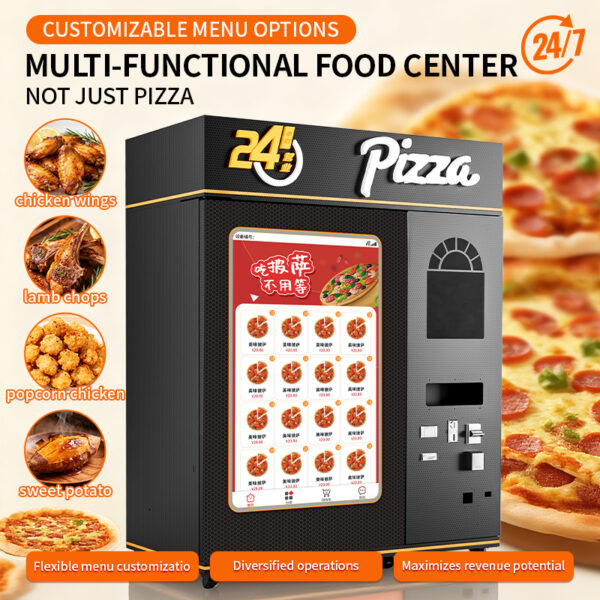 Caiyunjuan New Frozen Multi-functional Pizza Vending Machine - Image 6
