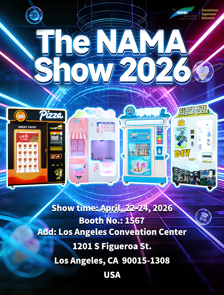 Innovative Vending Machines at The NAMA Show 2026