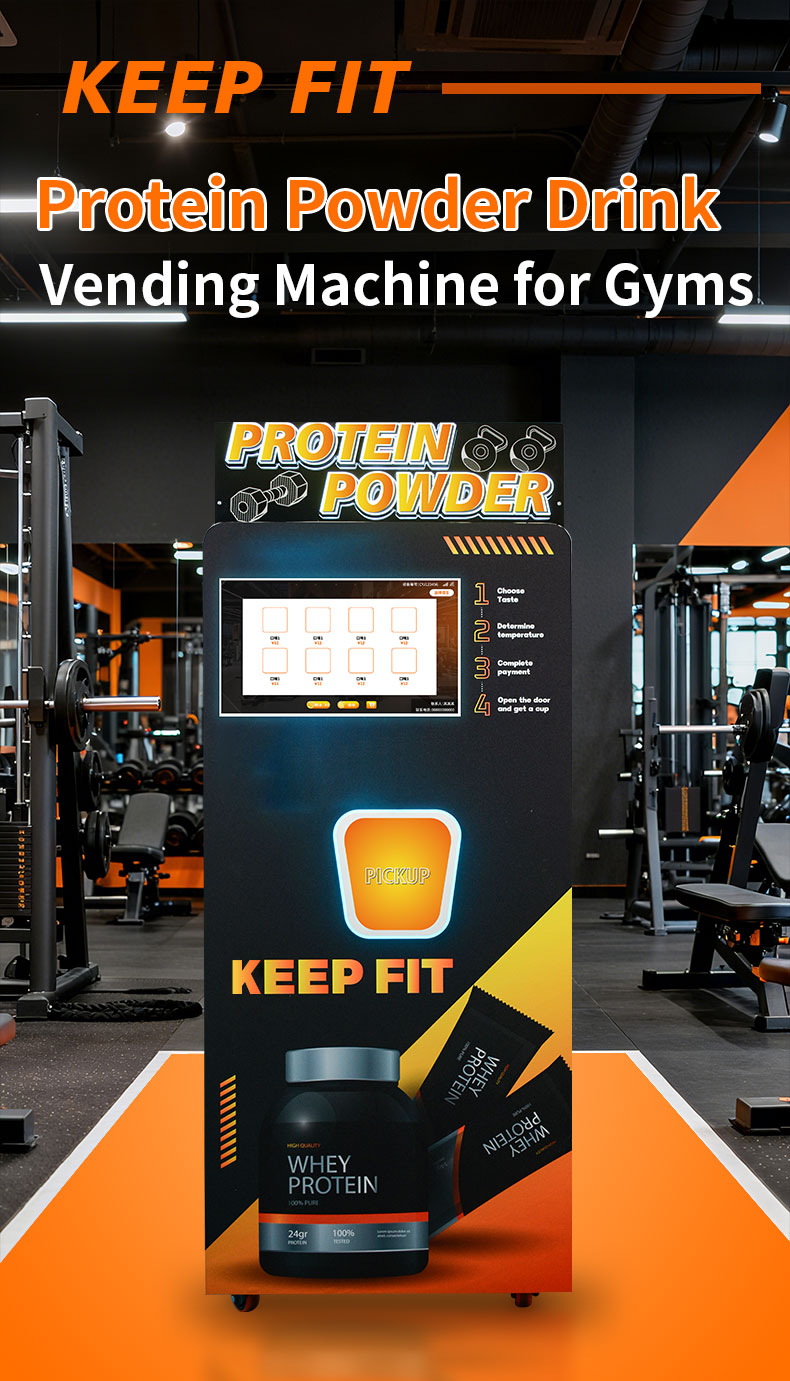 Protein Shake Vending Machine